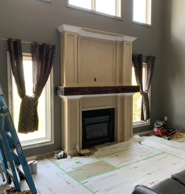 Renovations - Fire Place